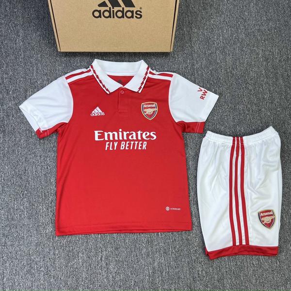 Bộ Áo Đấu Trẻ Em Arsenal Sân Nhà 2022/23