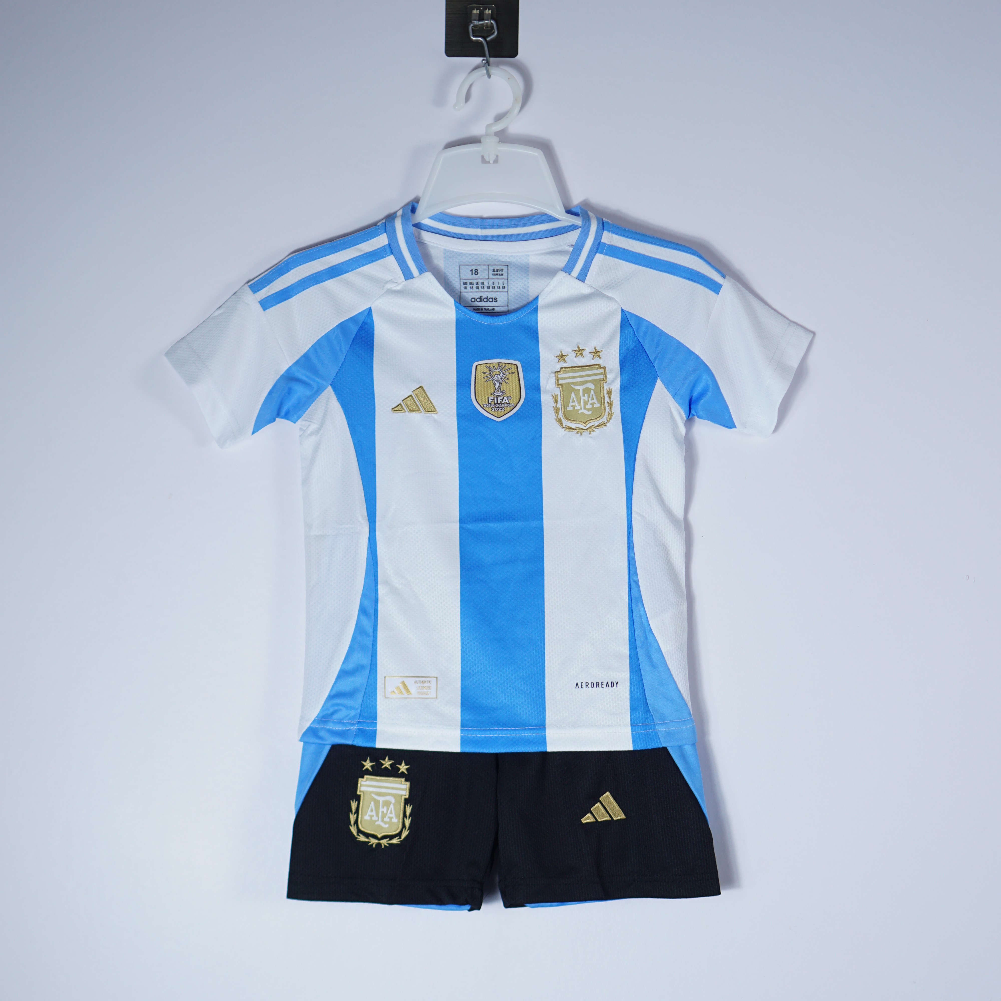 Bộ Áo Đấu Argentina Trẻ Em Sân Nhà 24/25