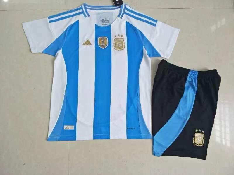 Bộ Áo Đấu Argentina Trẻ Em Sân Nhà 24/25
