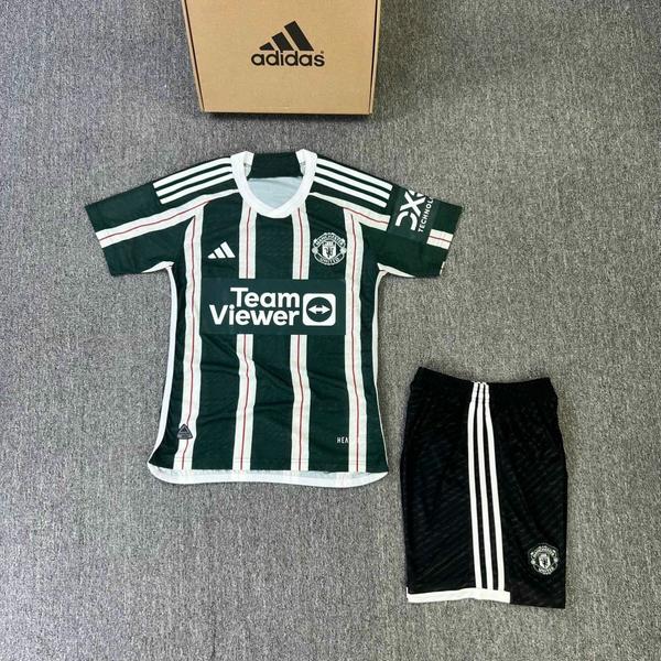 [SALE] PLAYER MU sân khách màu xanh trắng 23/24