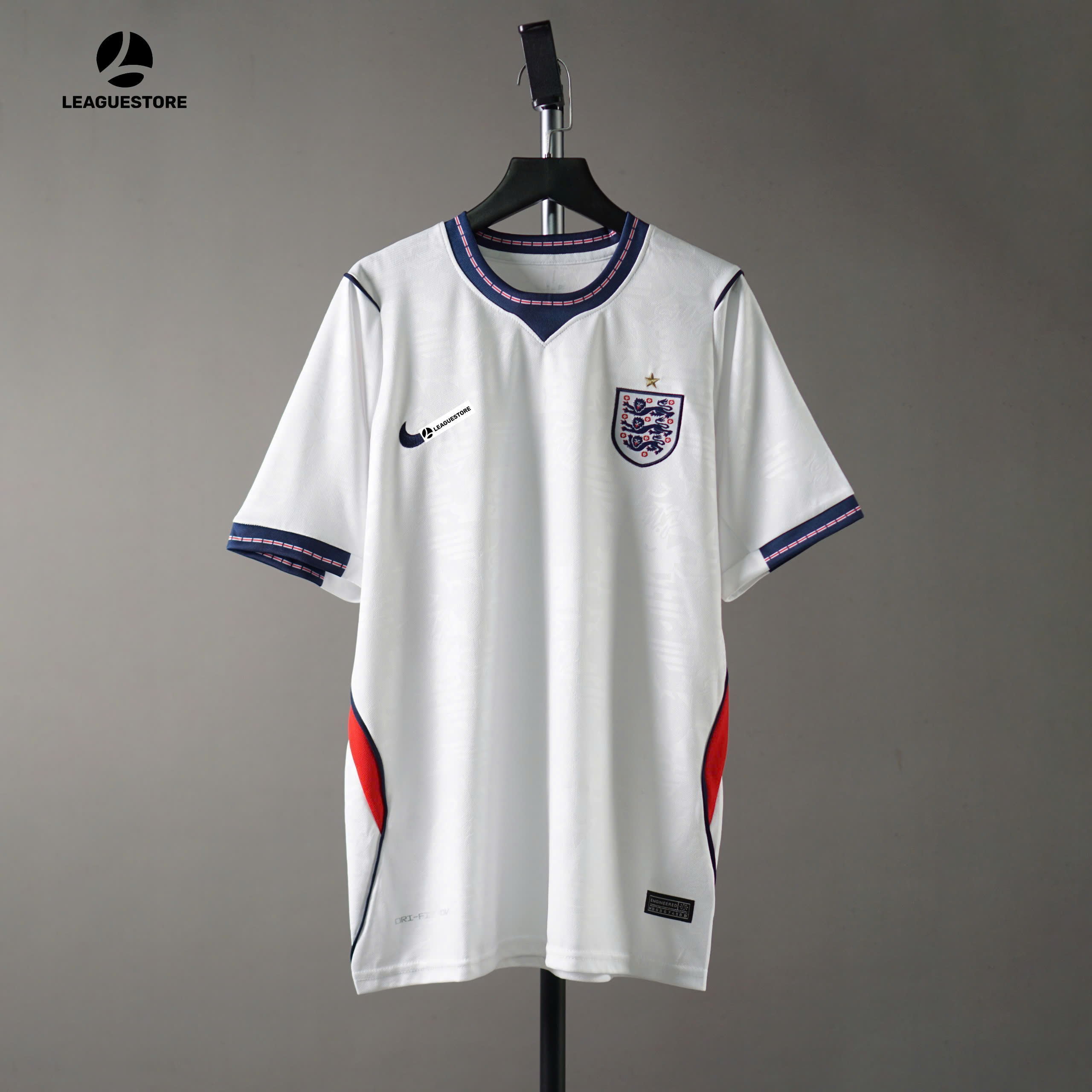 Áo Đấu Tuyển Anh Sân Nhà World Cup 2026/27 – Bản Fan ⚪🔴