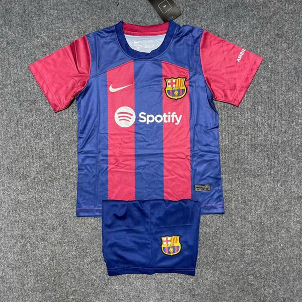 Bộ Áo Barcelona Trẻ Em Sân Nhà 2023/24