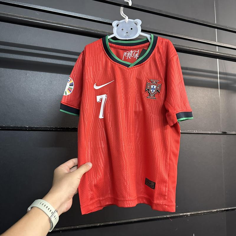 Bộ Áo Bồ Đào Nha Trẻ Em Sân Nhà 2024/25