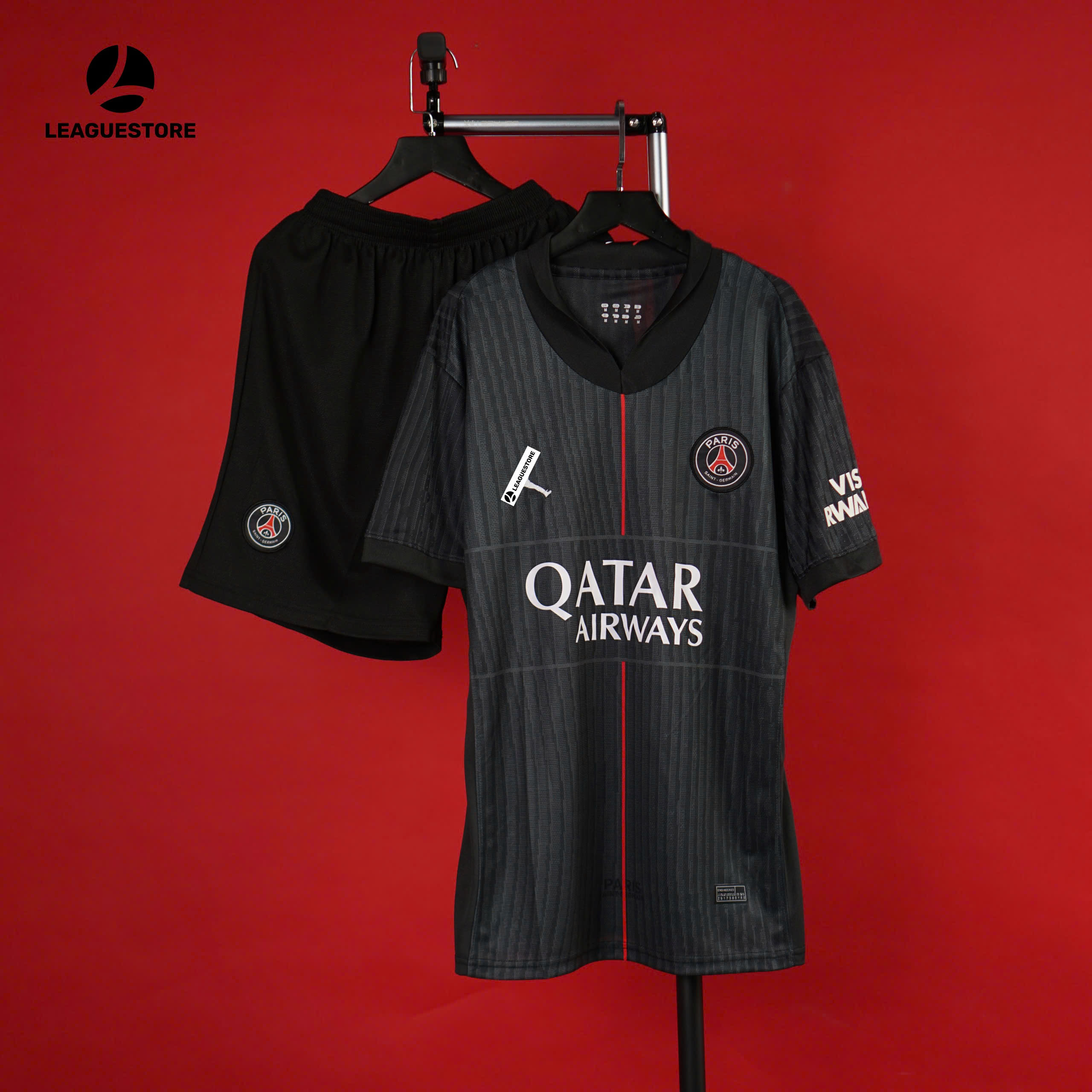 Bộ Quần Áo Đấu PSG 4th 25/26 – Bản Fan – Logo Thêu – Vải Player (Giá Fan)