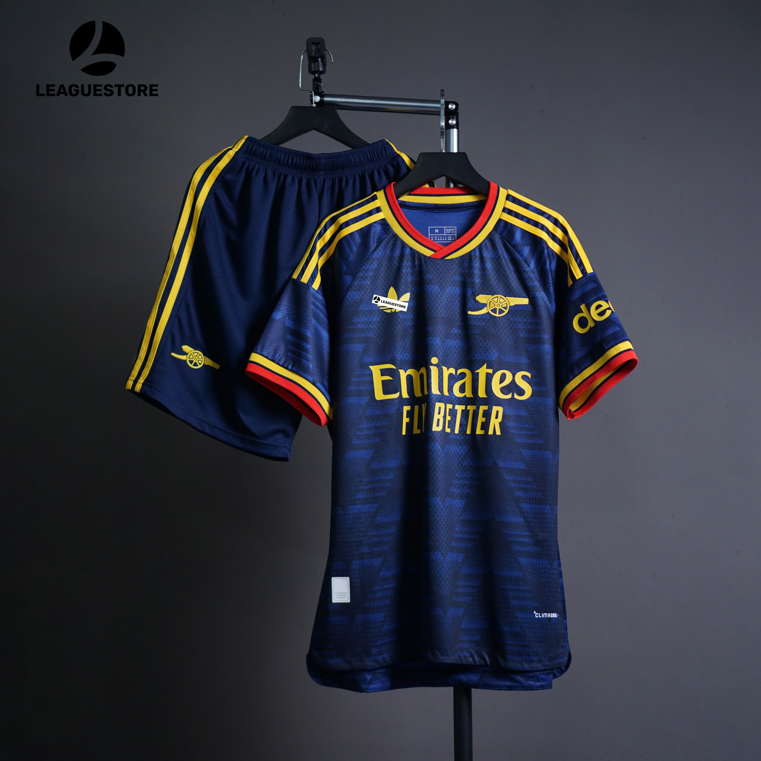 Bộ Quần Áo Arsenal Sân Khách Xanh Than Mùa 2026/27 – Bản Fan ⚽