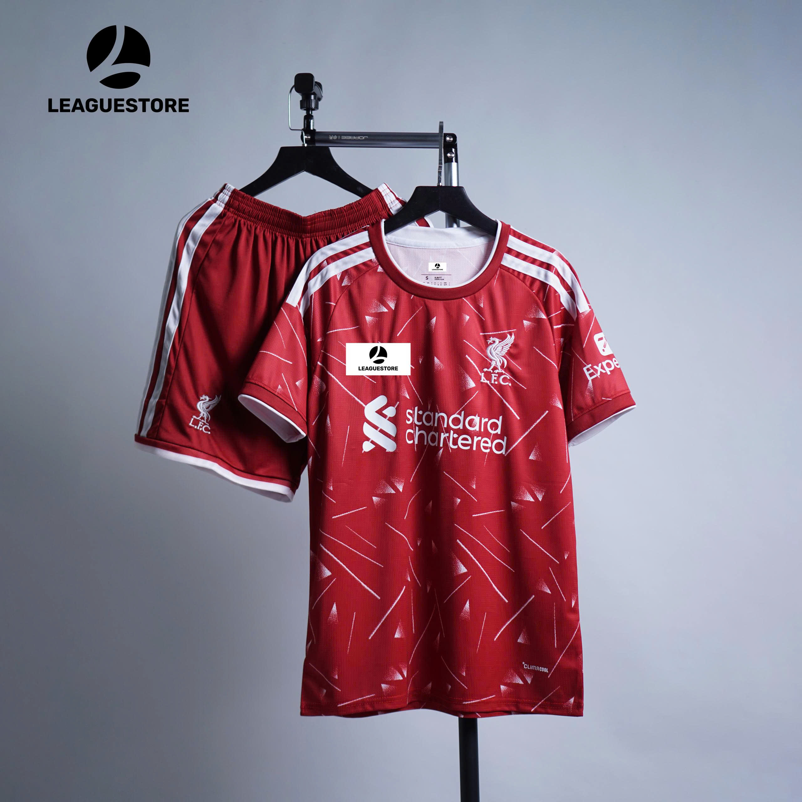 Bộ Quần Áo Liverpool Sân Nhà 25/26 – Bản Fan 🔴⚪