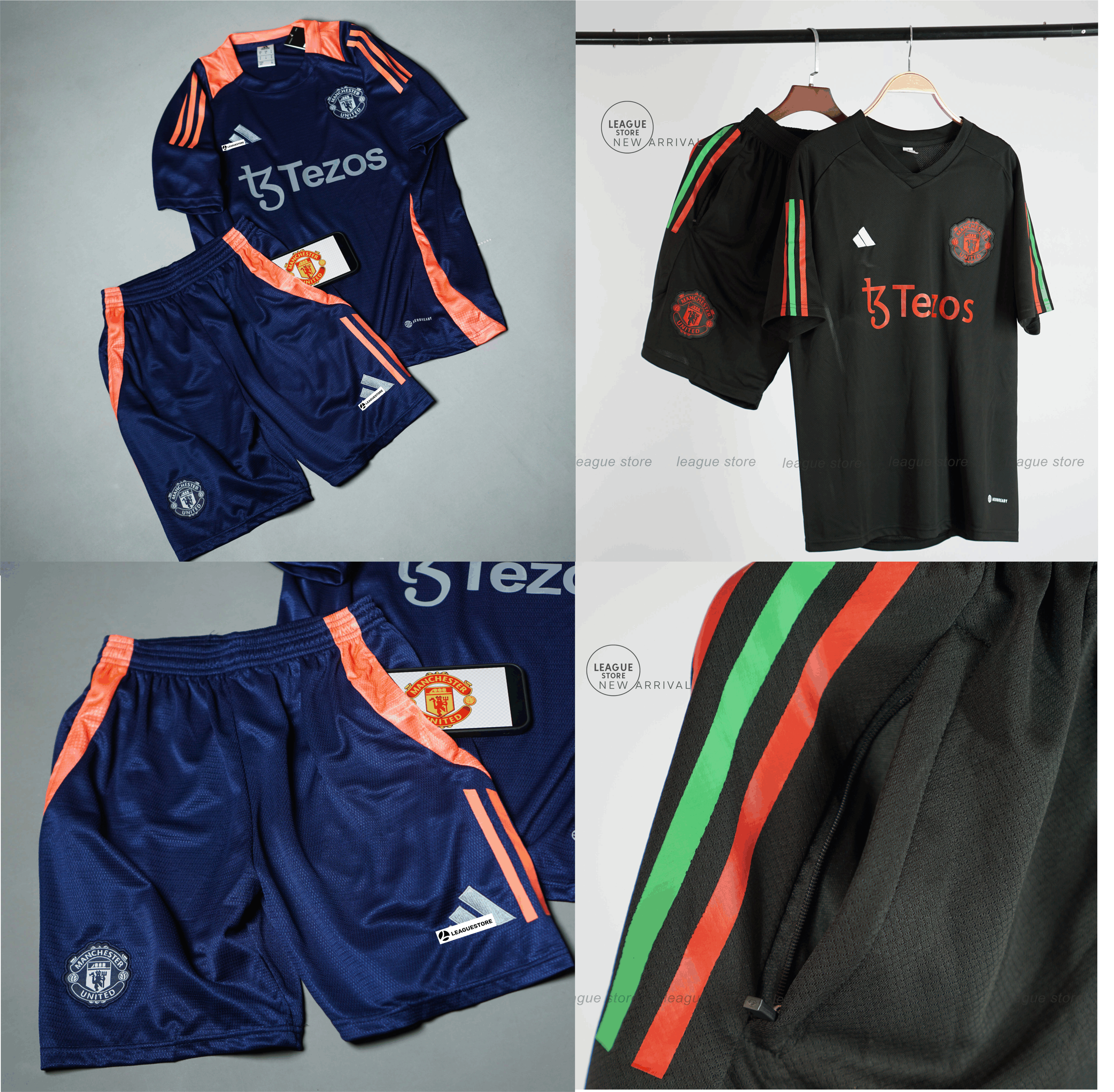 [SALE] Bộ Training Manchester United 23/24 -  24/25  – Có Túi