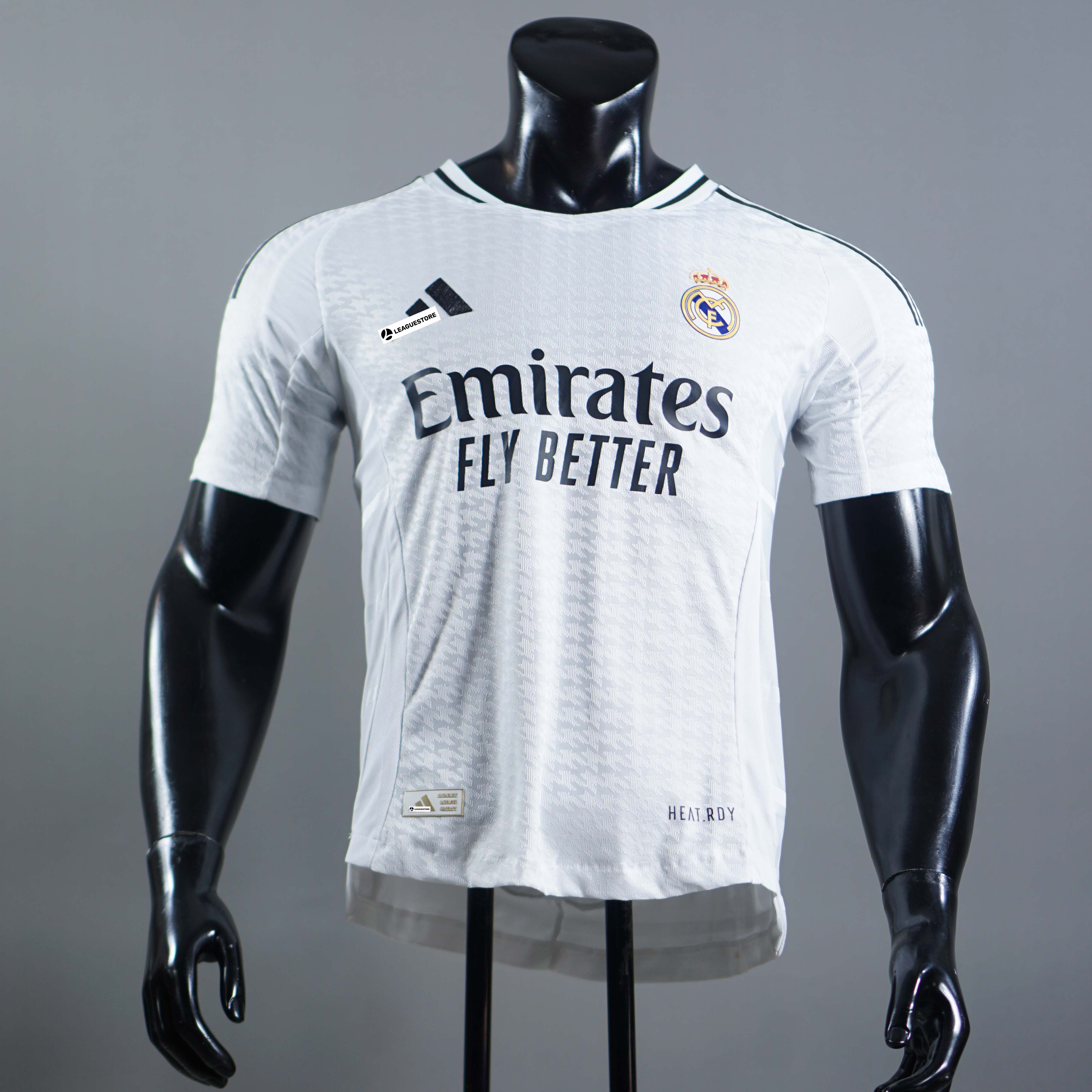[SALE] PLAYER Bộ áo đấu Real Madrid sân nhà trắng 24/25 - logo cao su non