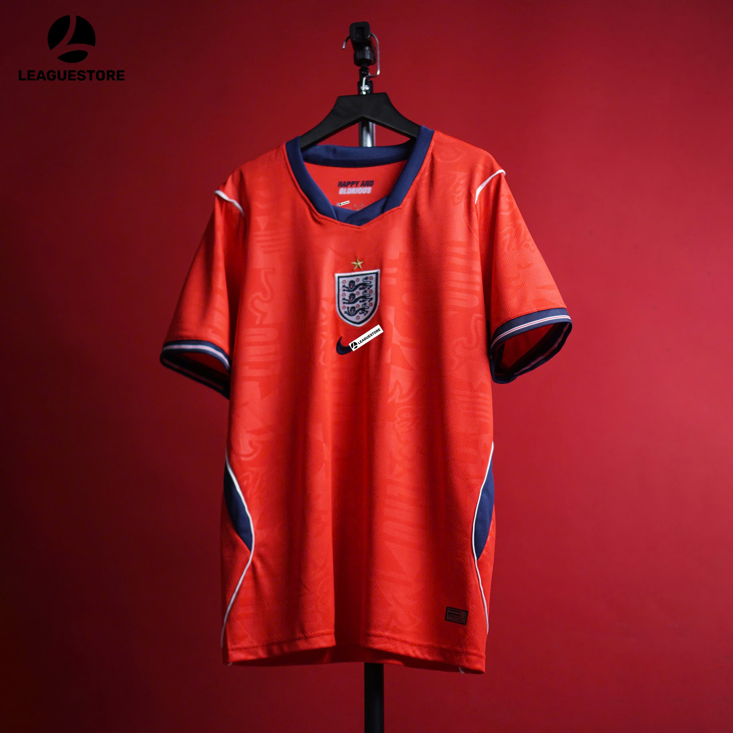 Bộ Quần Áo Đấu Tuyển Anh Sân Khách World Cup 2026/27 – Bản Fan 🏴