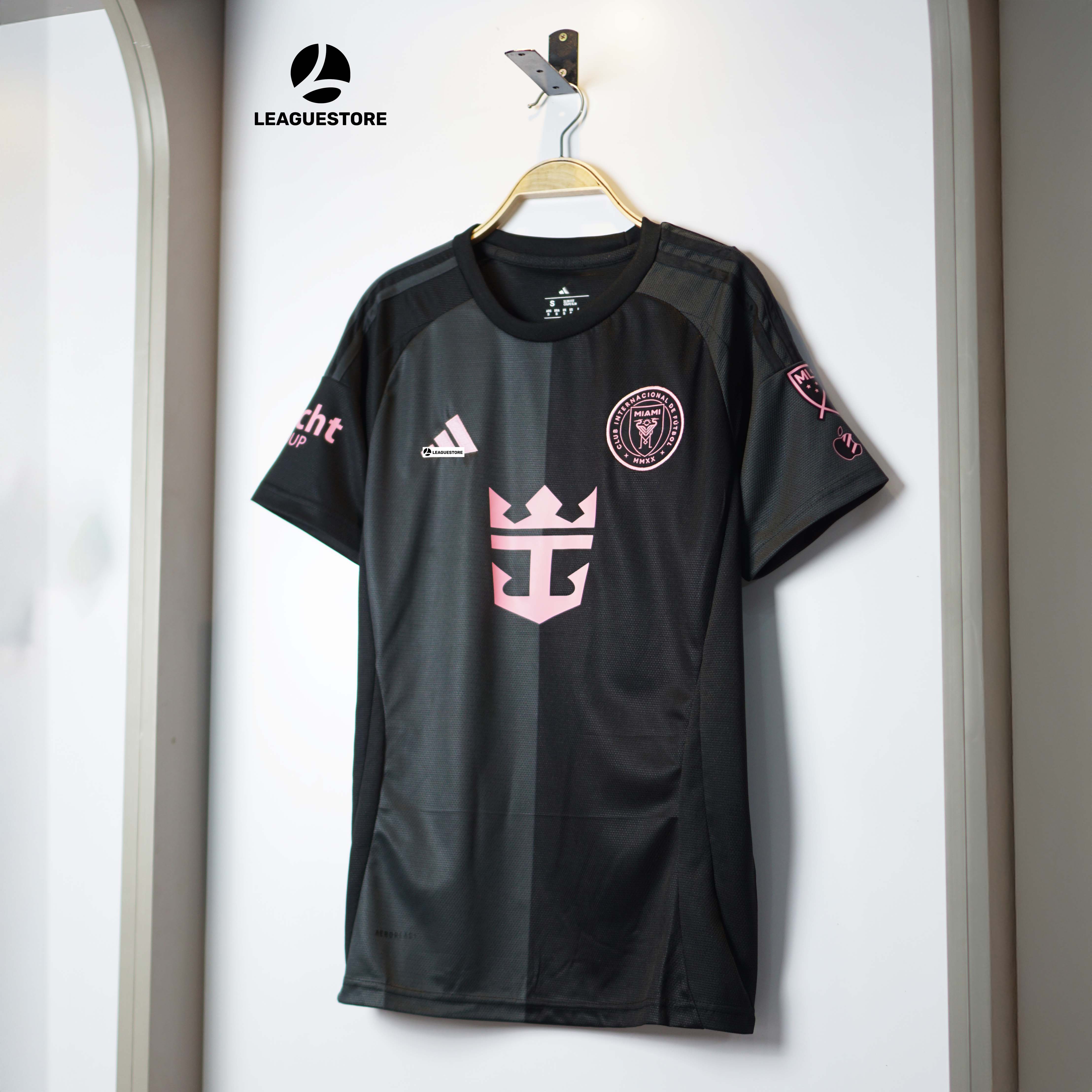 [SALE]Bộ Quần Áo Đấu Inter Miami Sân Khách 24/25 – Bản Fan – Logo Thêu