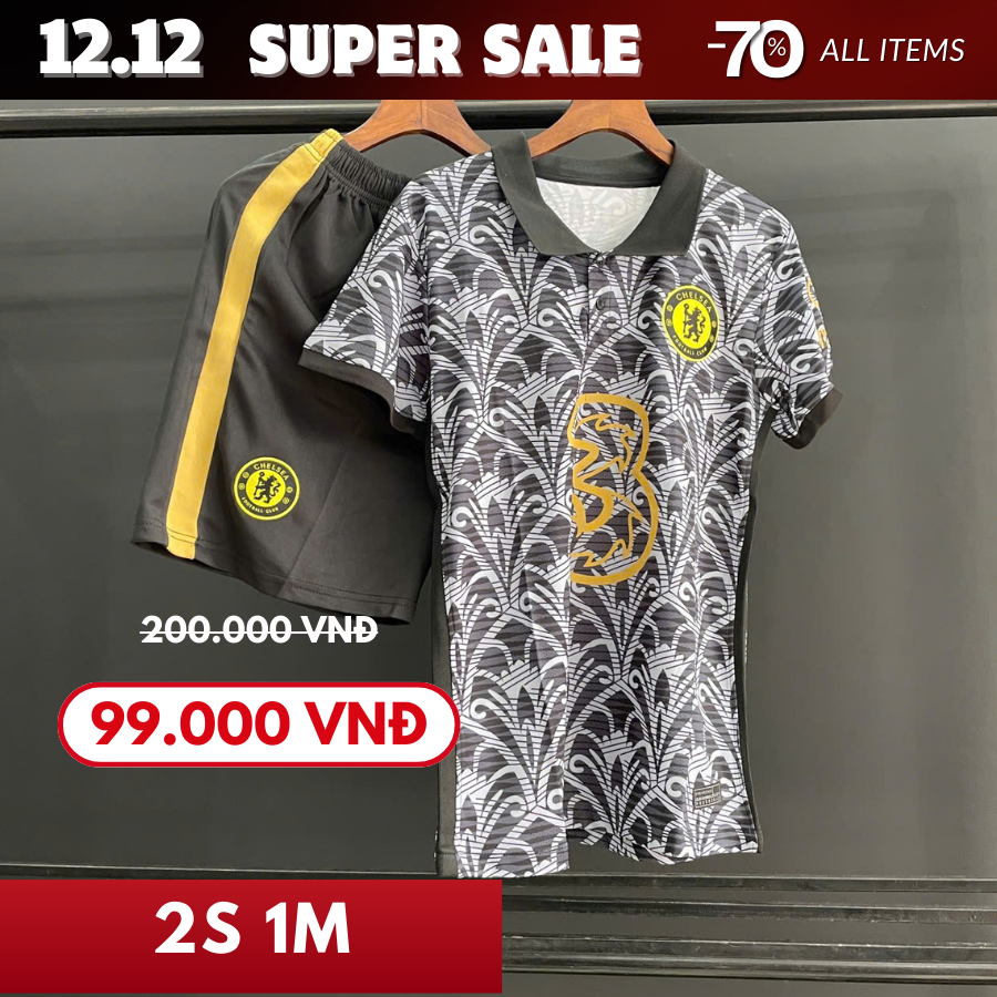CHELSEA FM ĐEN HỌA TIẾT 22/23