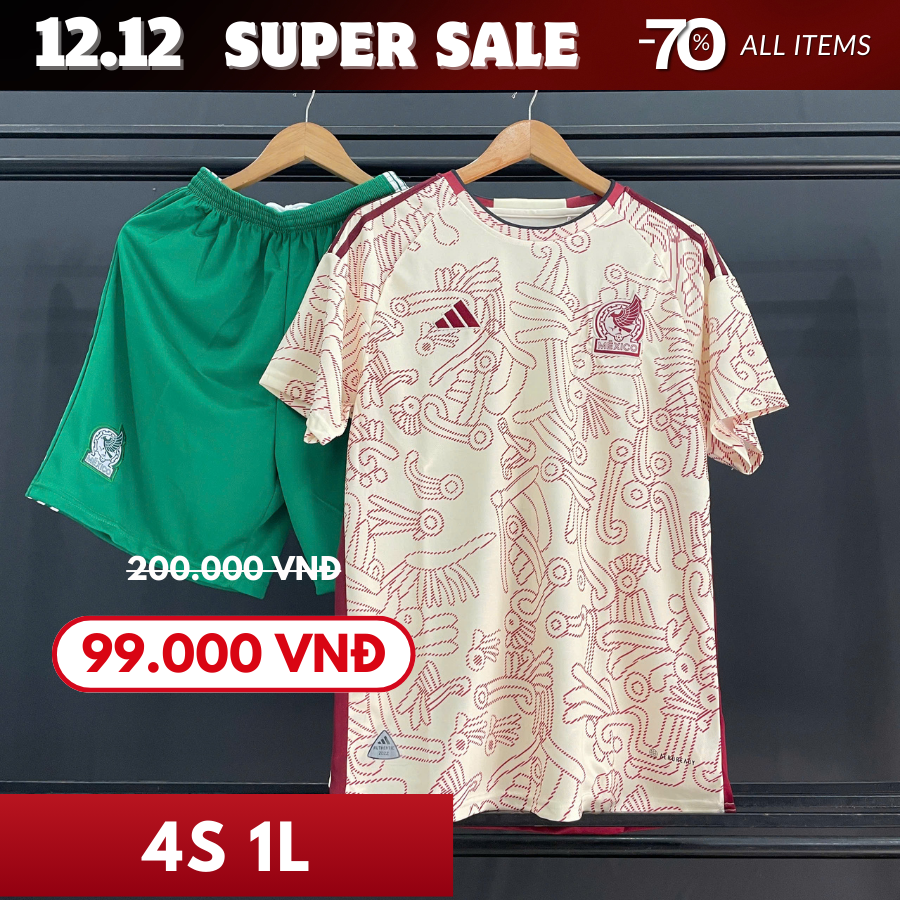 MEXICO SÂN KHÁCH MÀU BE HỌA TIẾT 23/24