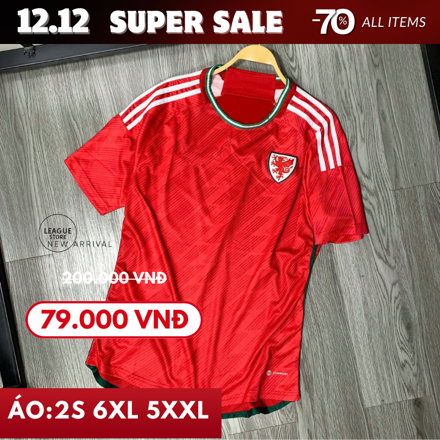 [LẺ ÁO] XỨ WALES SÂN NHÀ ĐỎ 22/23