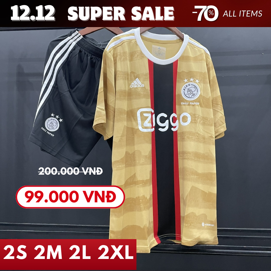 AJAX SÂN KHÁCH MÙA VÀNG SỌC ĐEN 22/23