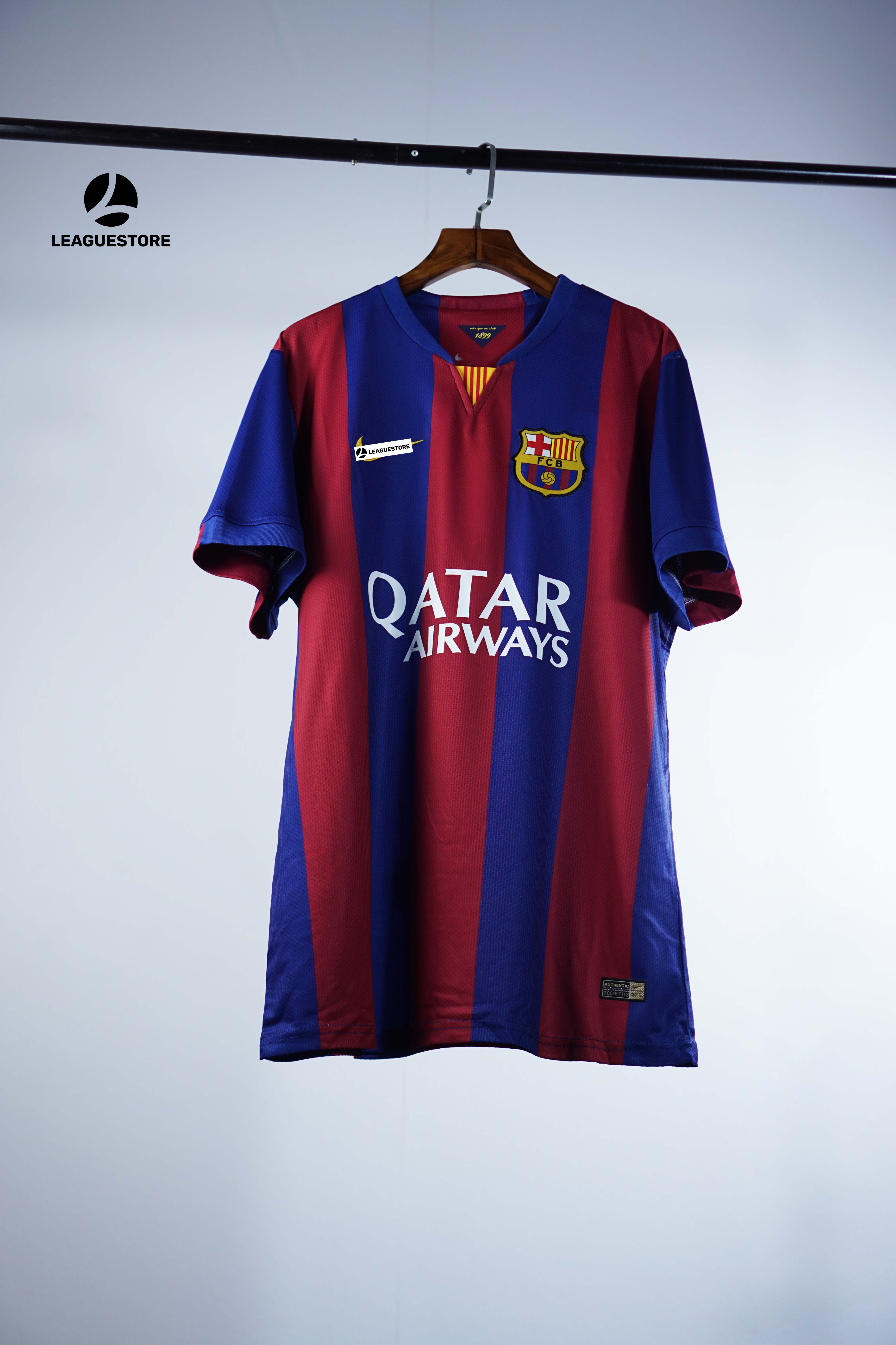 Barcelona Sân Nhà 2015 - Bộ Quần Áo Đấu Huyền Thoại Cúp C1, Messi