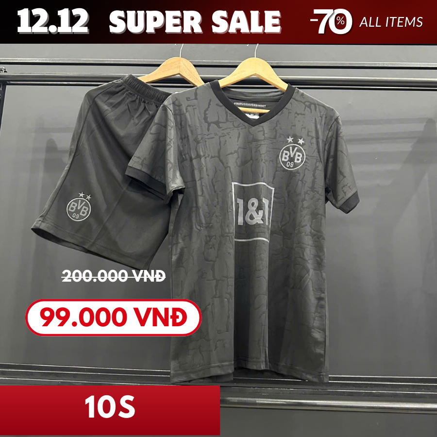 DORTMUND SÂN KHÁCH MÀU ĐEN 22/23