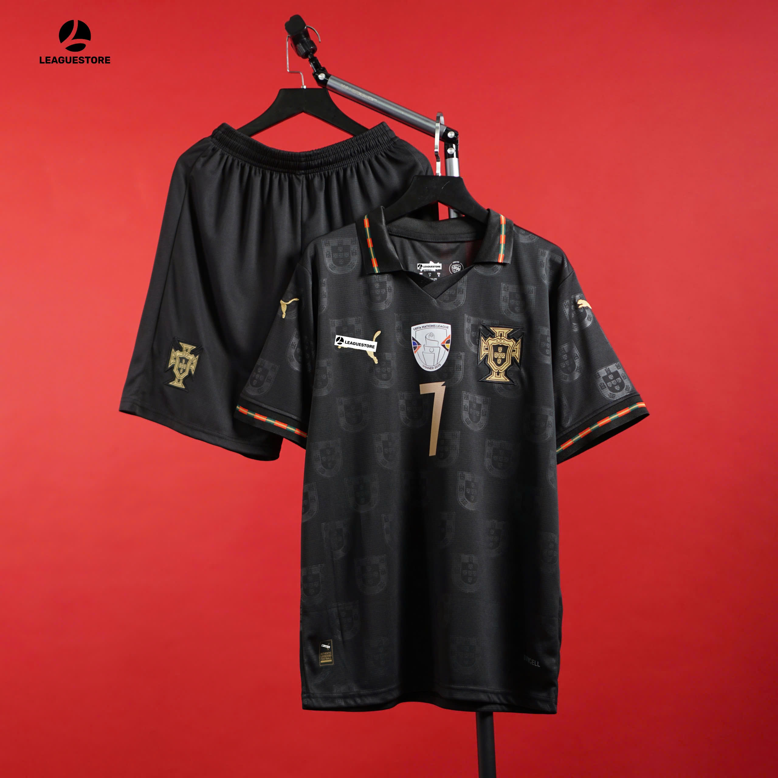 Áo Đấu Bồ Đào Nha 25/26 – Phiên Bản “Báo Đen” Cực Ngầu