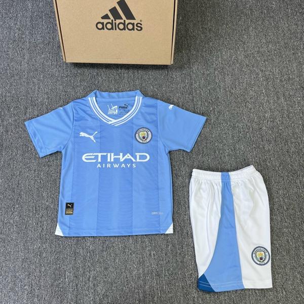 Bộ Áo Đấu Trẻ Em Manchester City Sân Nhà 2023/24