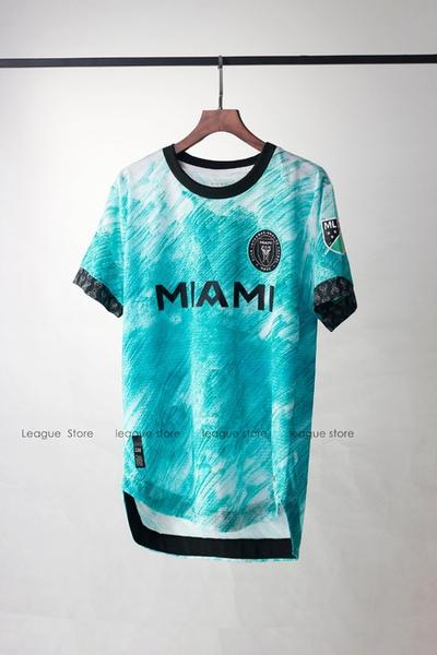 [SALE] Bộ Miami Sân Khách Xanh Ngọc 22/23 – Logo thêu