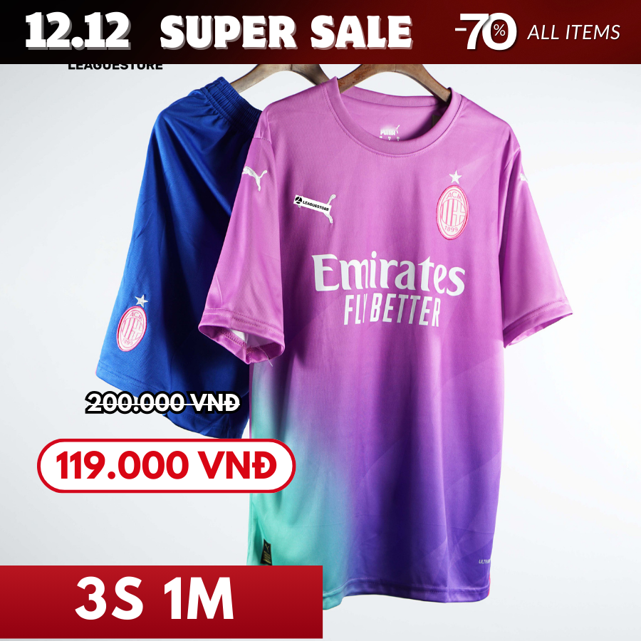AC MILAN SÂN KHÁCH MÀU TÍM 23/24