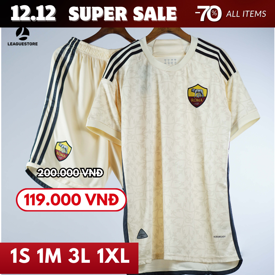 AS ROMA SÂN KHÁCH MÀU BE 23/24