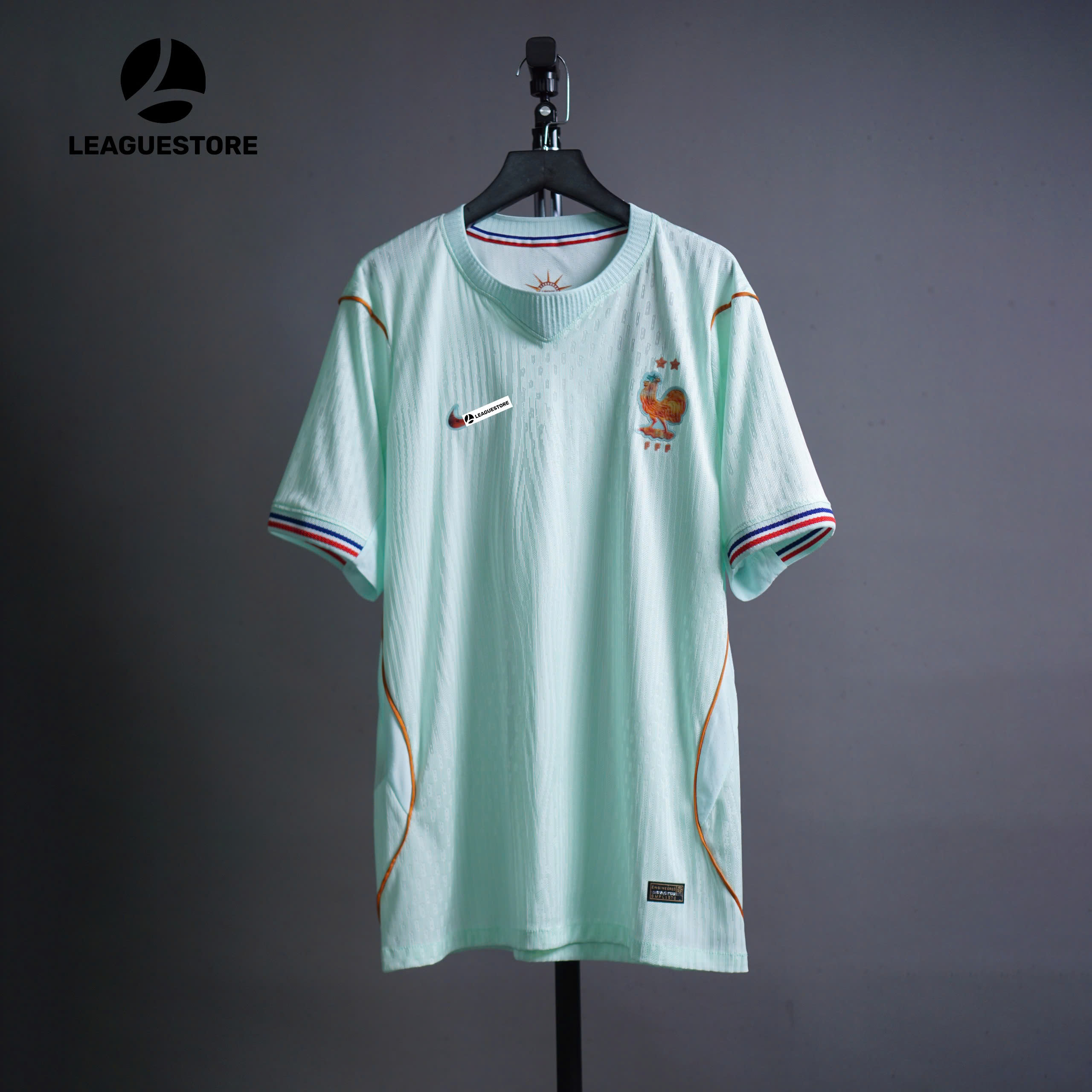 Áo Đấu Tuyển Pháp Sân Khách World Cup 2026/27 – Player Full Logo Cao Su 🇫🇷